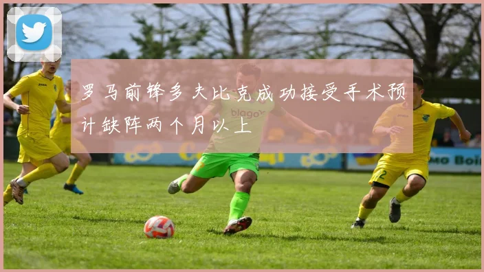 罗马前锋多夫比克成功接受手术预计缺阵两个月以上